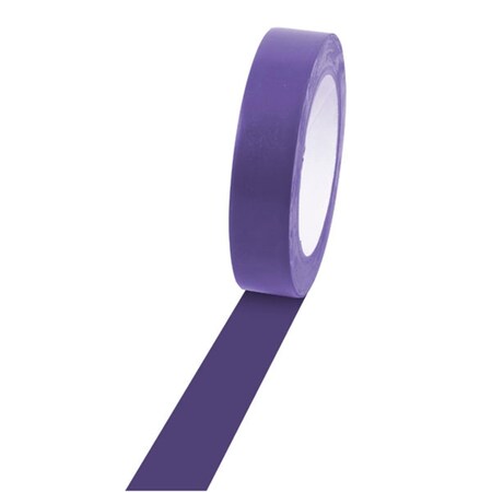 Swivel 1 in. x 60 Yards Vinyl Floor Tape, Purple SW2542921